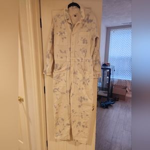 Universal Thread Splotch Tie Dye Print Twill Boilersuit Long Sleeve Jumpsuit 12